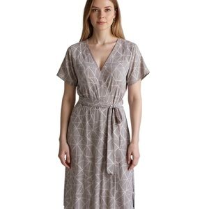 Lost + Wander Alma Midi Dress Elastic Waist Small